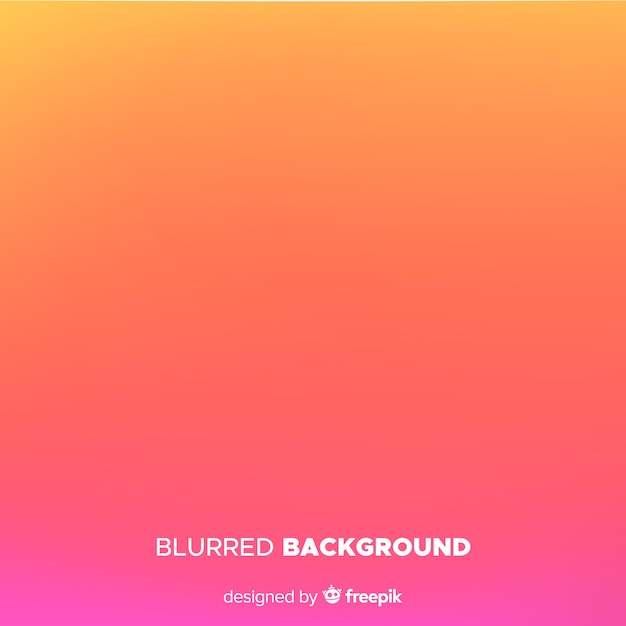 Free vector blurred background