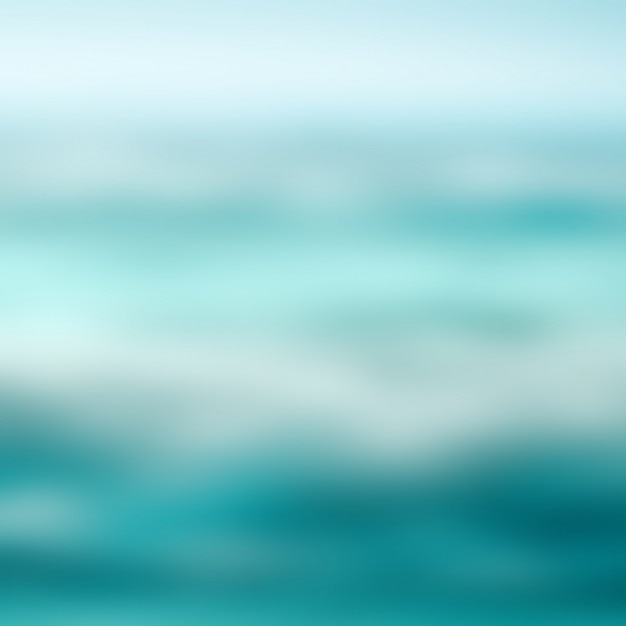 Free vector blurred beach background design