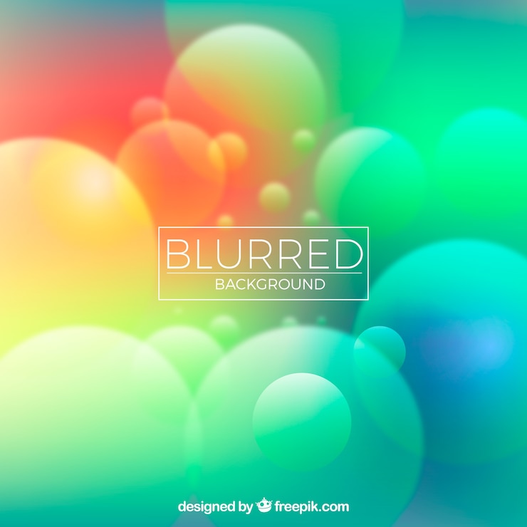 Free Vector blurred bokeh background
