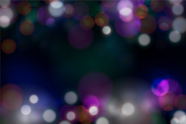 Free vector blurred bokeh background