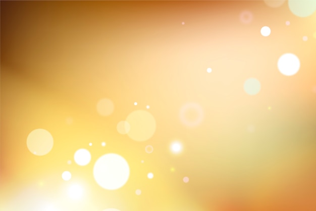 Free vector blurred bokeh in gradient style