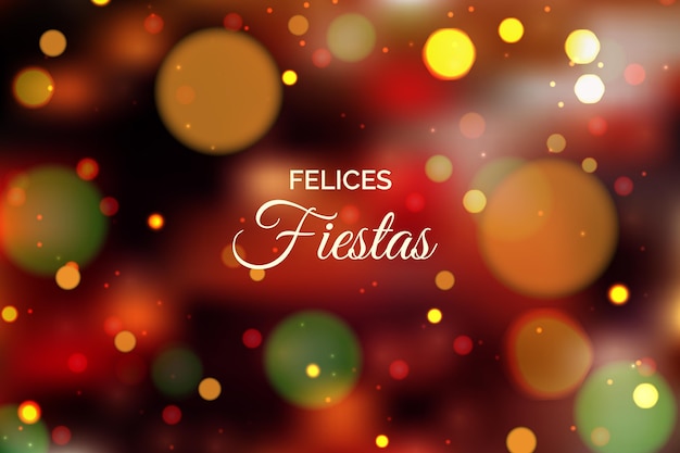 흐리게 felices fiestas 개념