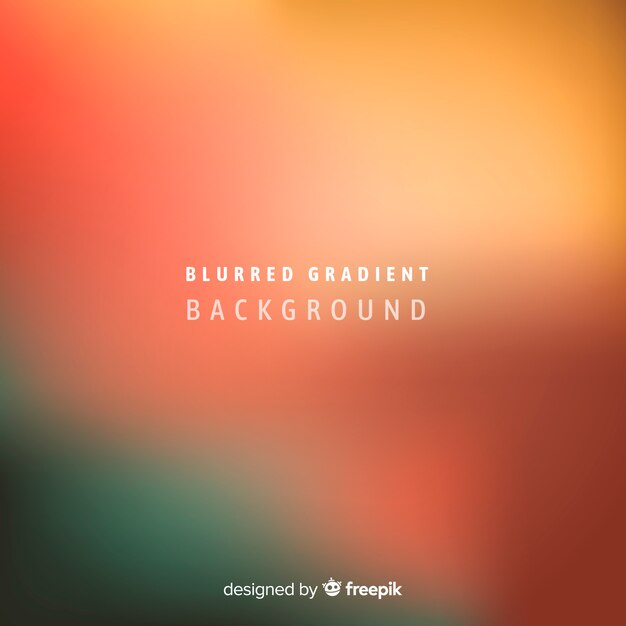 Blurred gradient background