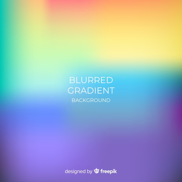 Blurred gradient background