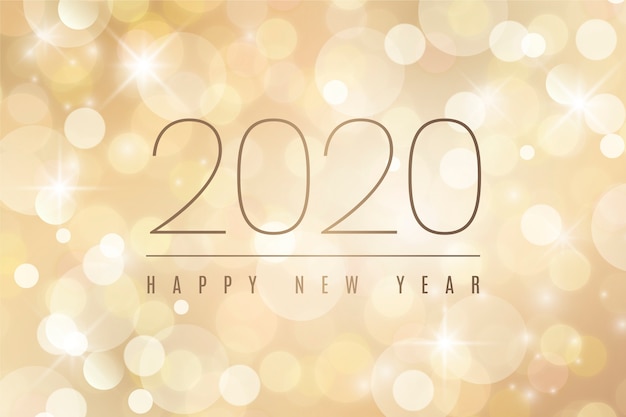 Затуманенное с новым годом 2020