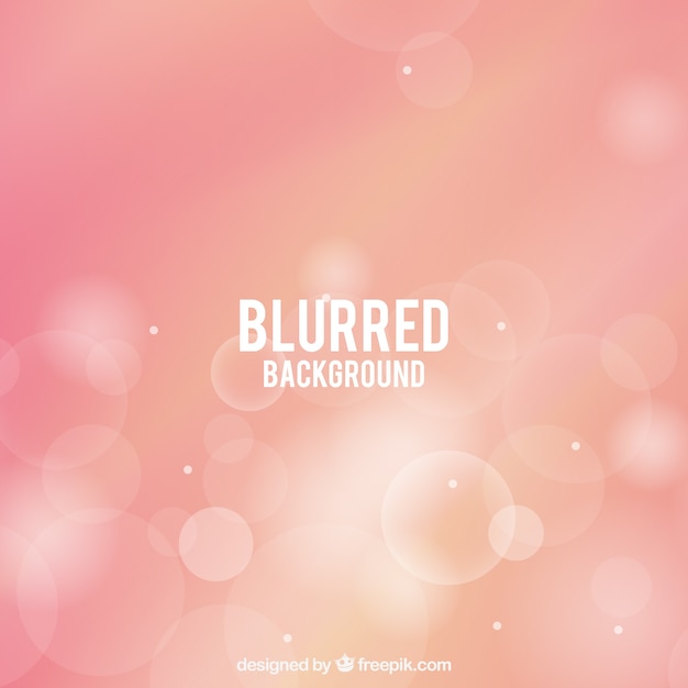 Blurred pink background