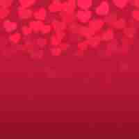 Free vector blurred valentine's day background