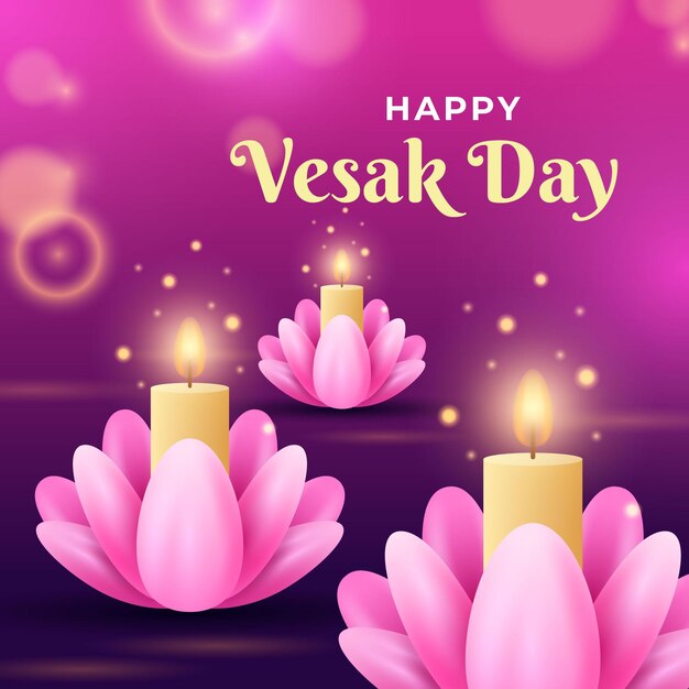 흐리게 vesak 하루 그림