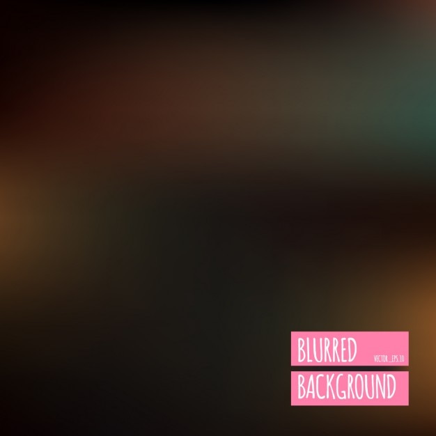 Free vector blurry background with dark colors