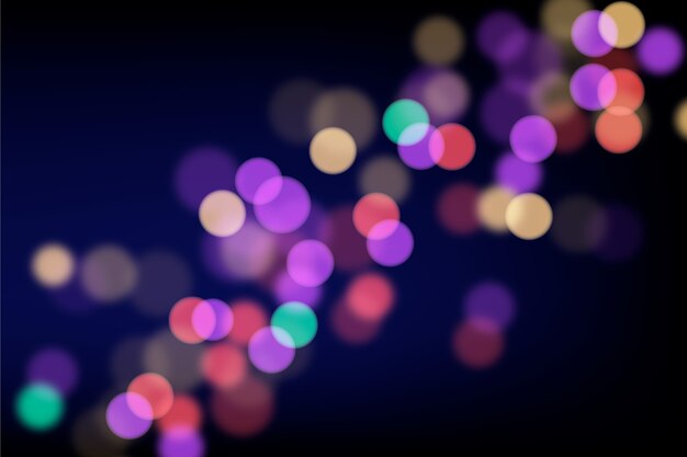 Blurry colourful bokeh glare background