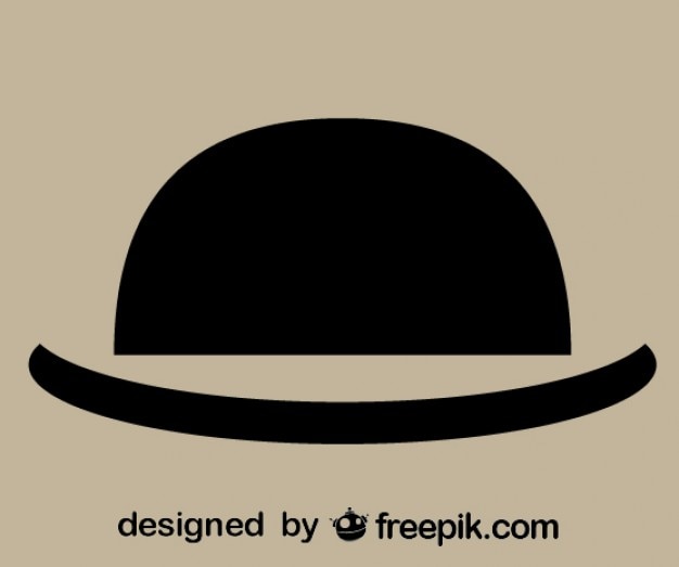 Vettore gratuito bob cappello vettore icona