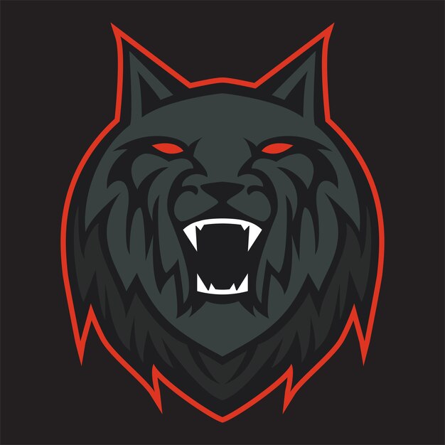 Bobcat mascot logo illustration concept design