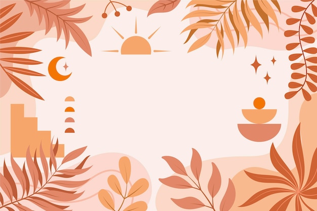 Free vector boho background