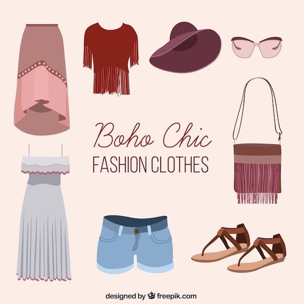 Boho chic total look