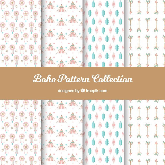 Boho pattern collection