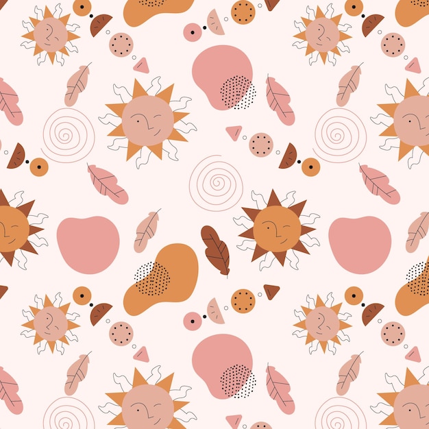 Boho pattern design