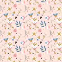 Free vector boho pattern design