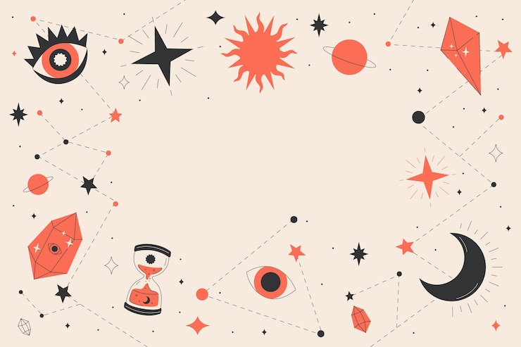 Free Vector boho pattern design