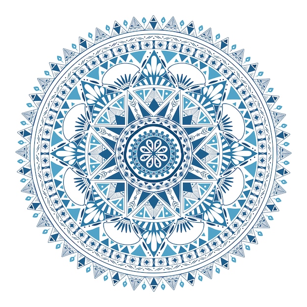 Boho pattern style graphic vector