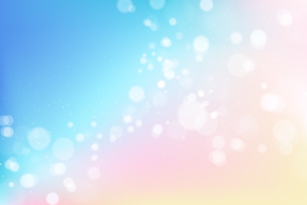 Free vector bokeh background concept