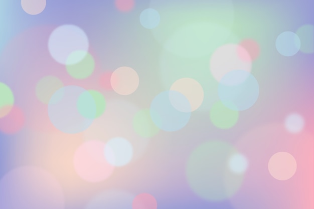 Free vector bokeh background concept