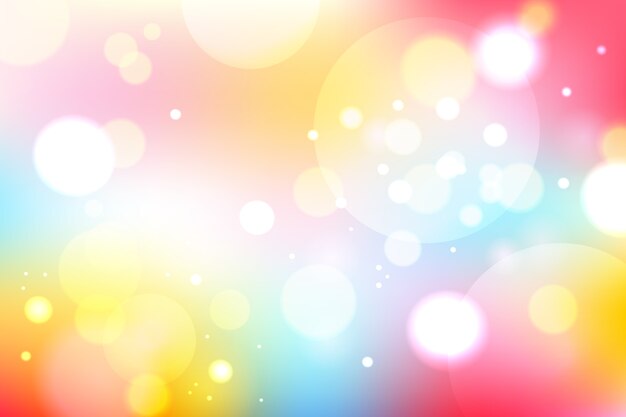 Free Vector bokeh background concept