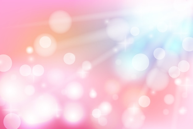 Free vector bokeh background concept