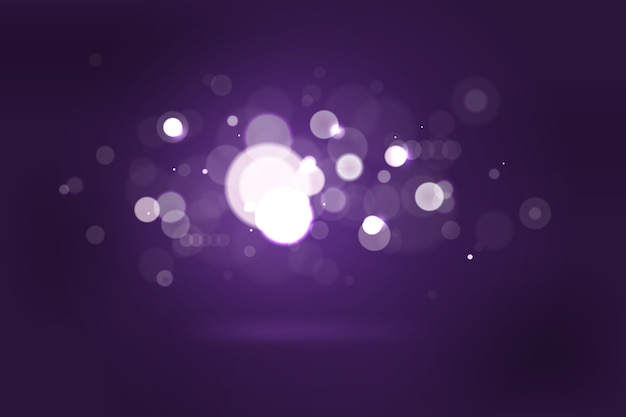 Bokeh background concept