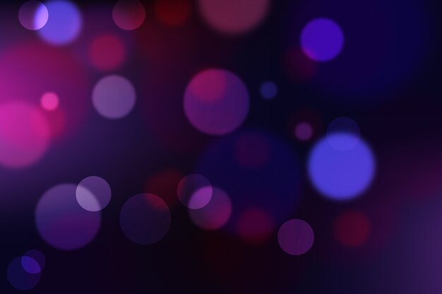 Free vector bokeh background design