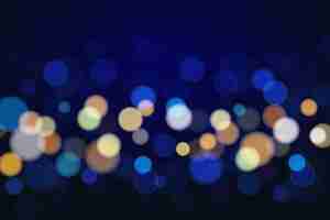 Free vector bokeh background sparkling lights design