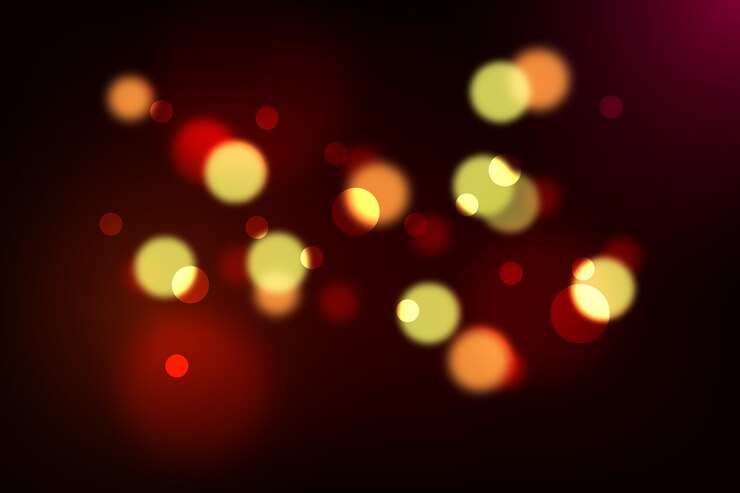 Free Vector bokeh background style