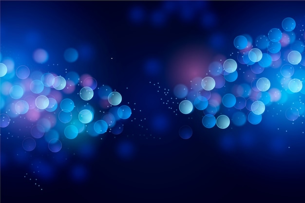 Free vector bokeh background theme