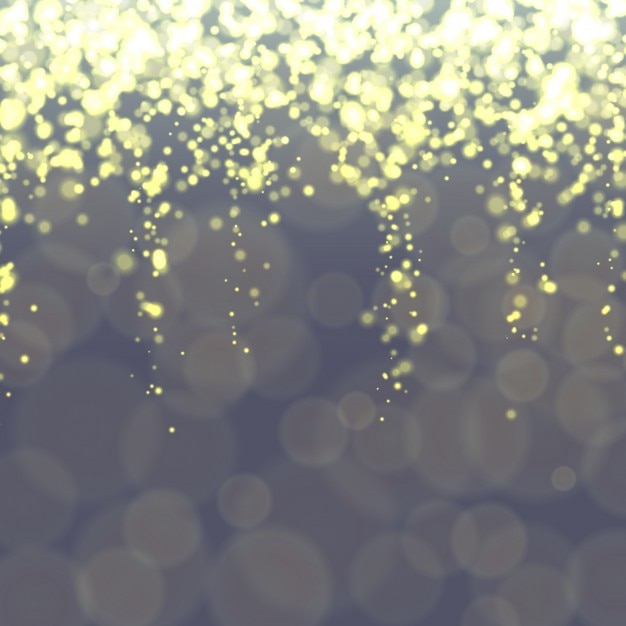 Bokeh background with bright lights