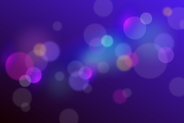 Free vector bokeh background with focus effect