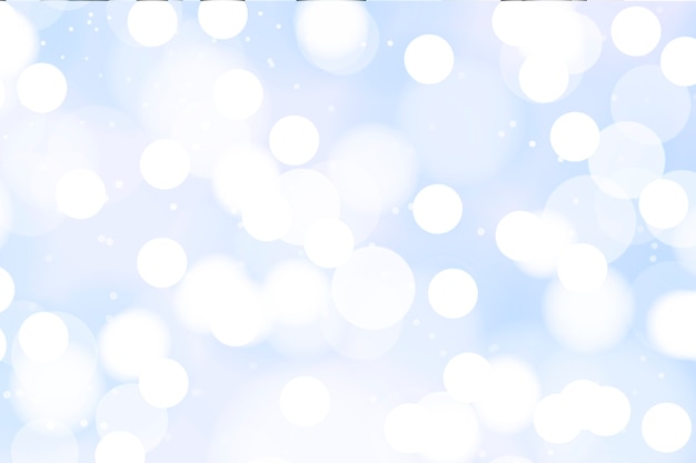 Free vector bokeh background