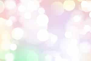 Free vector bokeh background