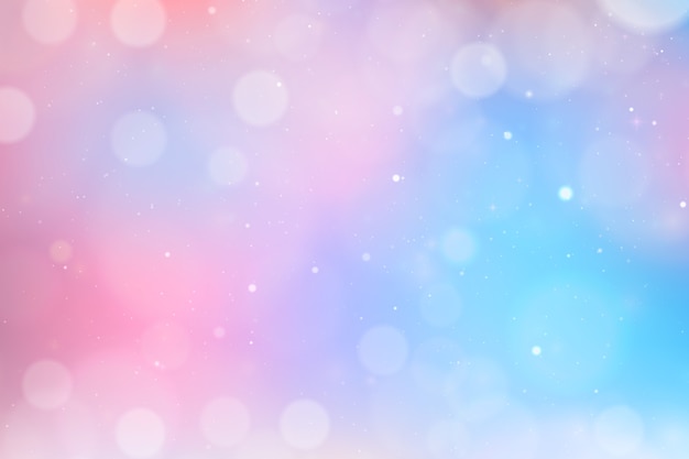 Free vector bokeh background