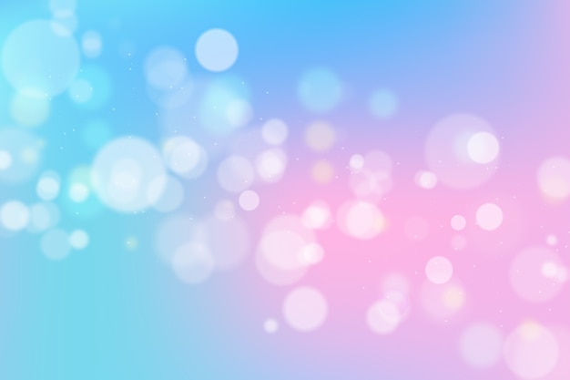 Free vector bokeh blurry background concept