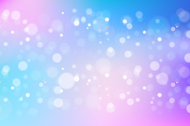 Free vector bokeh blurry background concept