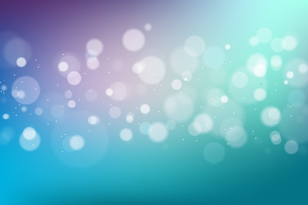 Free vector bokeh blurry background concept