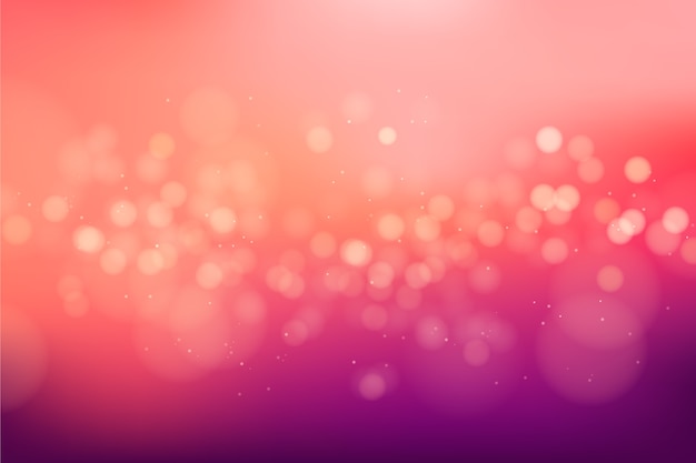 Free vector bokeh design for background