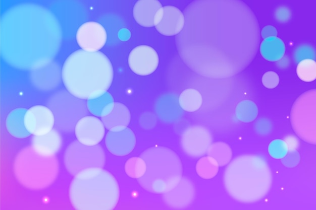 Free vector bokeh design for background