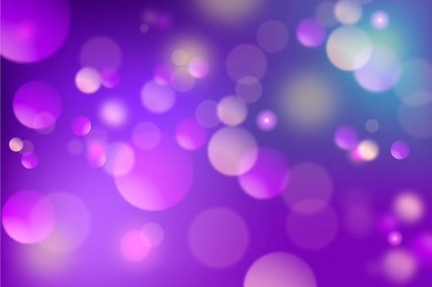 Bokeh effect background gradient style