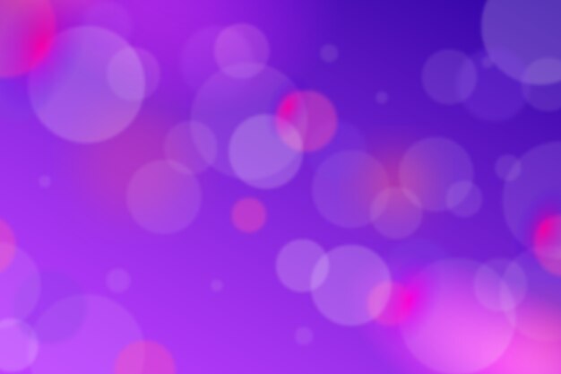 Free vector bokeh effect background style