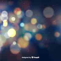 Free vector bokeh effect background