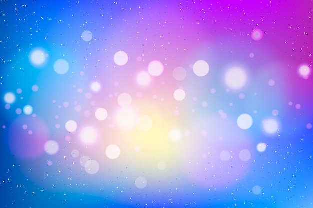 Free vector bokeh effect background