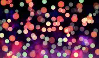 Free vector bokeh effect background