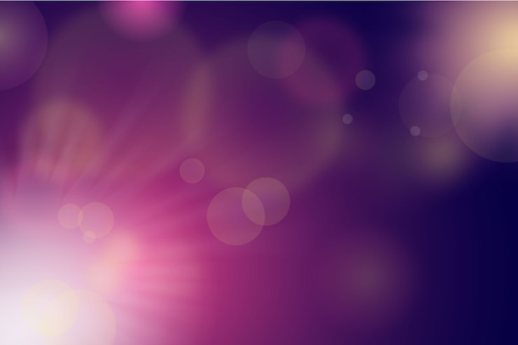 Free Vector bokeh effect gradient background