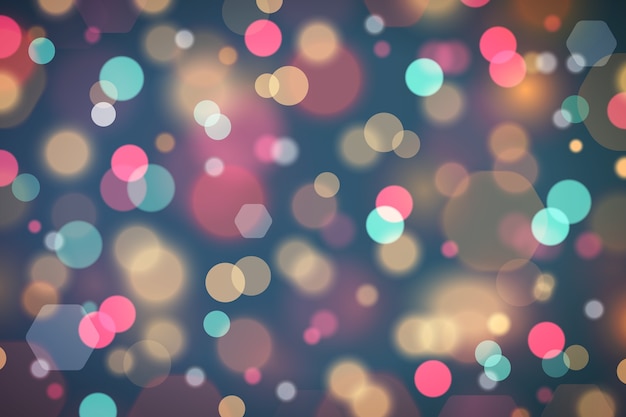 Bokeh light glitter on abstract background