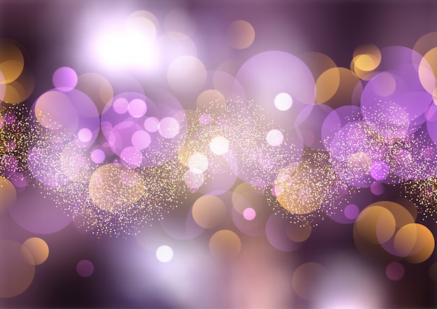 Bokeh lights background